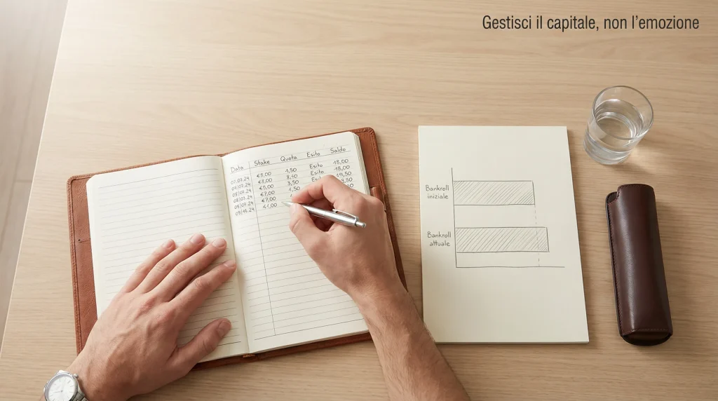 Gestione del bankroll scommesse: fogli di calcolo, stake fisso e pianificazione del capitale per scommettitori sportivi